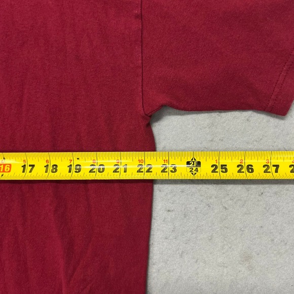 Vintage Y2K San Francisco 49ers NFL Football Graphic T Shirt Burgundy XL - Picture 6 of 7